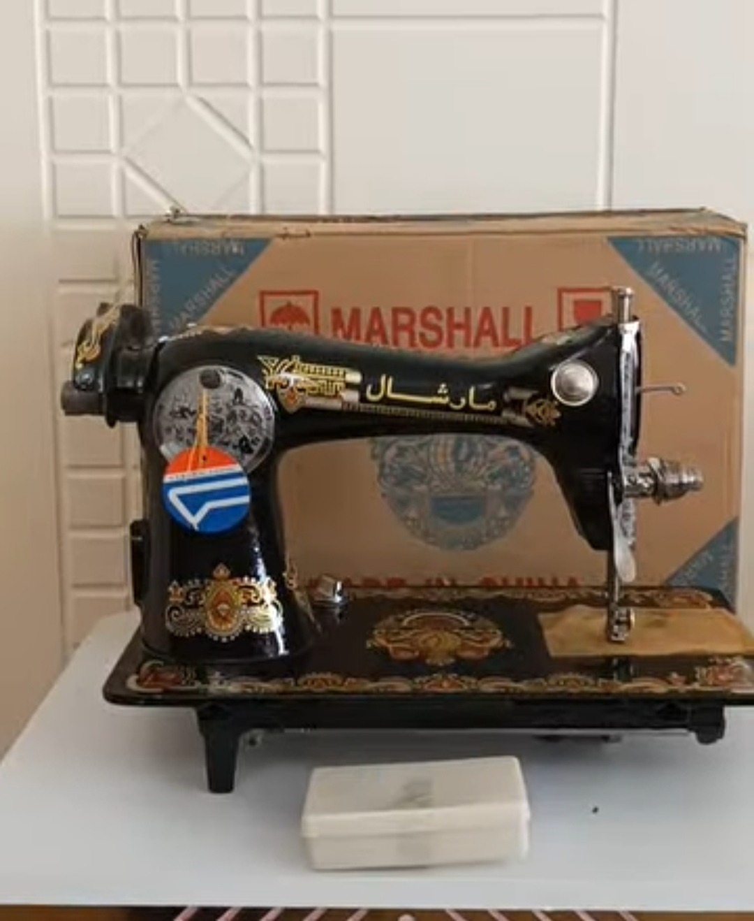 چرخ خیاطی قدیمی اکبند