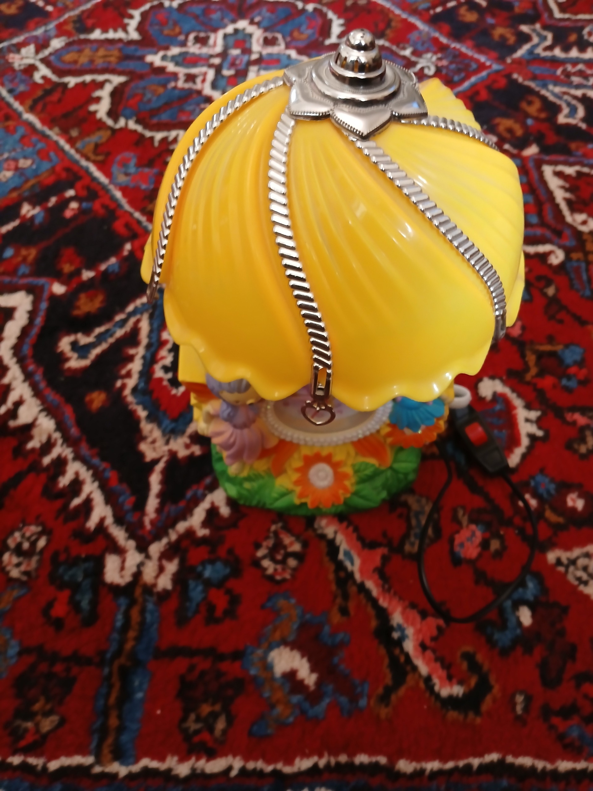 چراغ خواب ساعتدار فانتزی