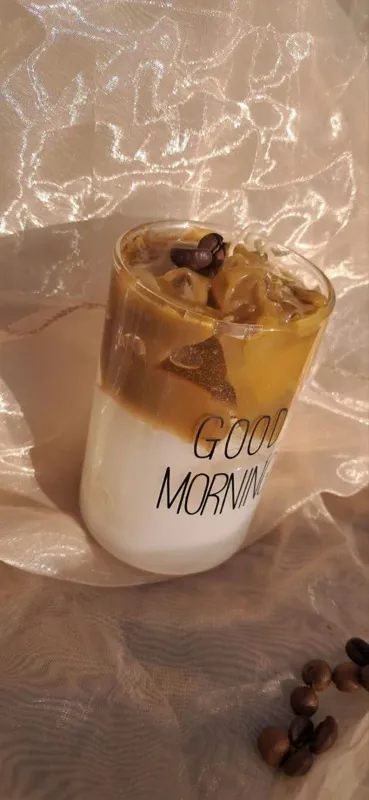 شمع تزیینی نسکافه با کافی های واقعی