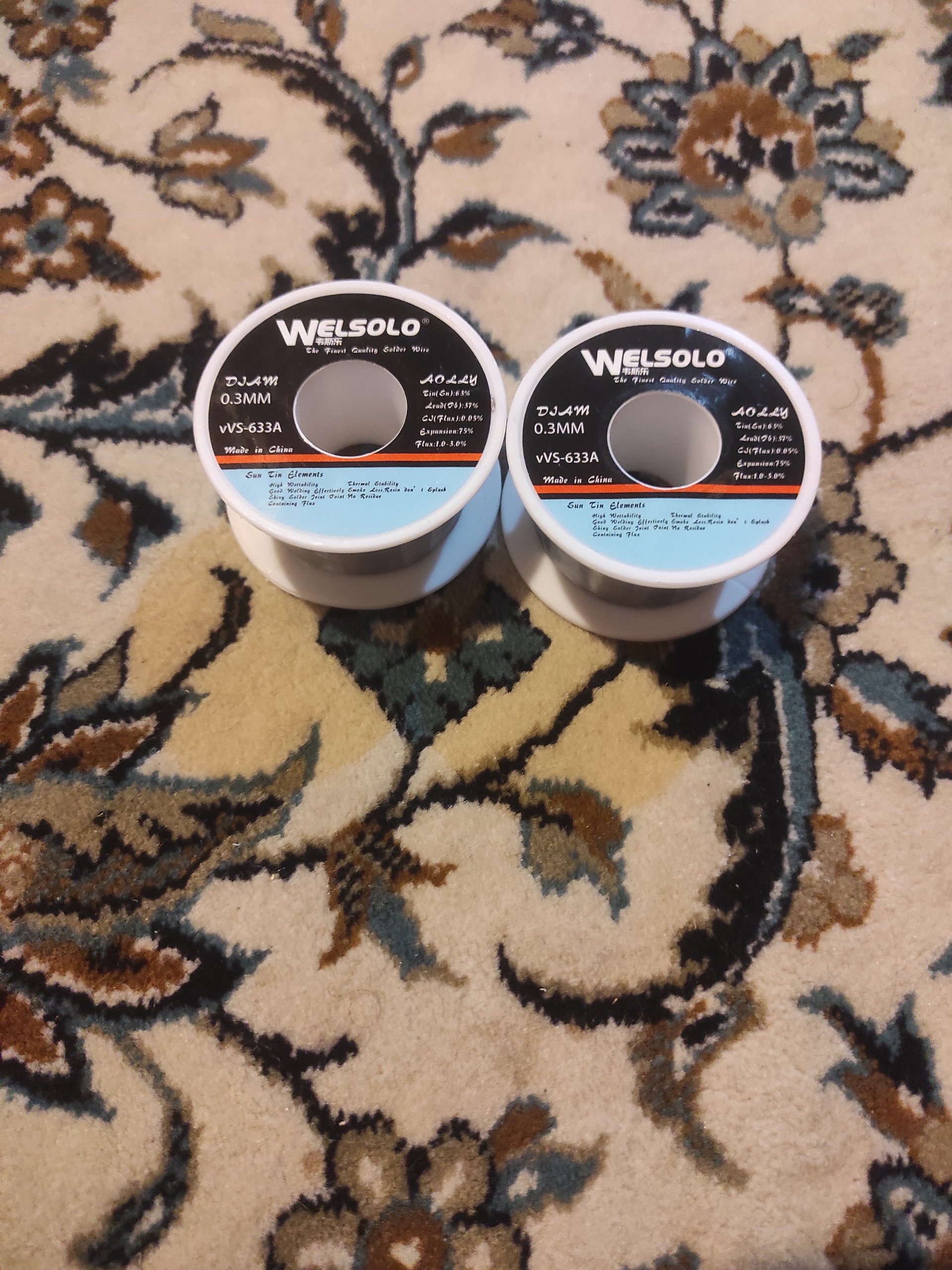 سیم لحیم ولسولو VVS-633A گرم 30 Welsolo