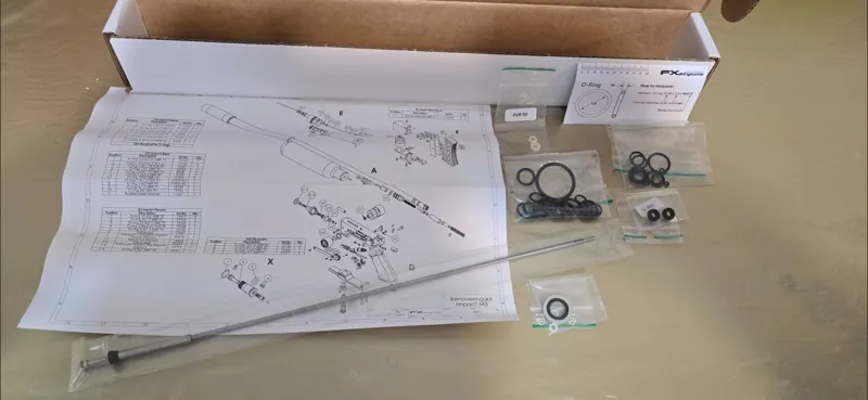 پک اورینگ و سوزن فابریک تفنگ اف ایکس ام3