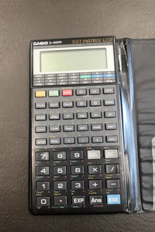 ماشین حساب مهندسی کاسیو 4500 اصل