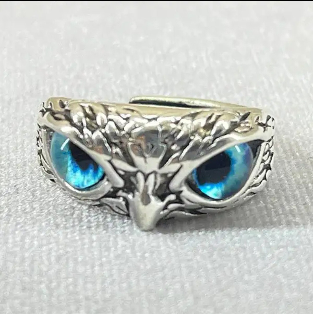 انگشتر طرح چشم جغد