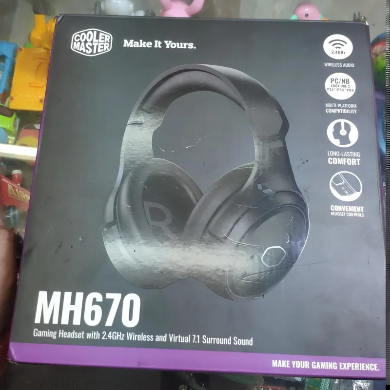 هدفون-هدست گیمینگ چند کاره کولر مستر MH670