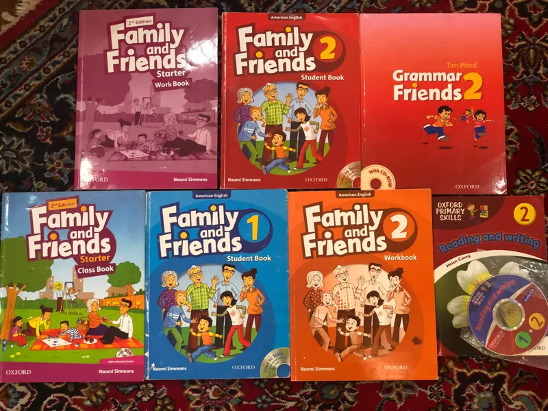 کتاب زبان family and friends فمیلی اند فرندس