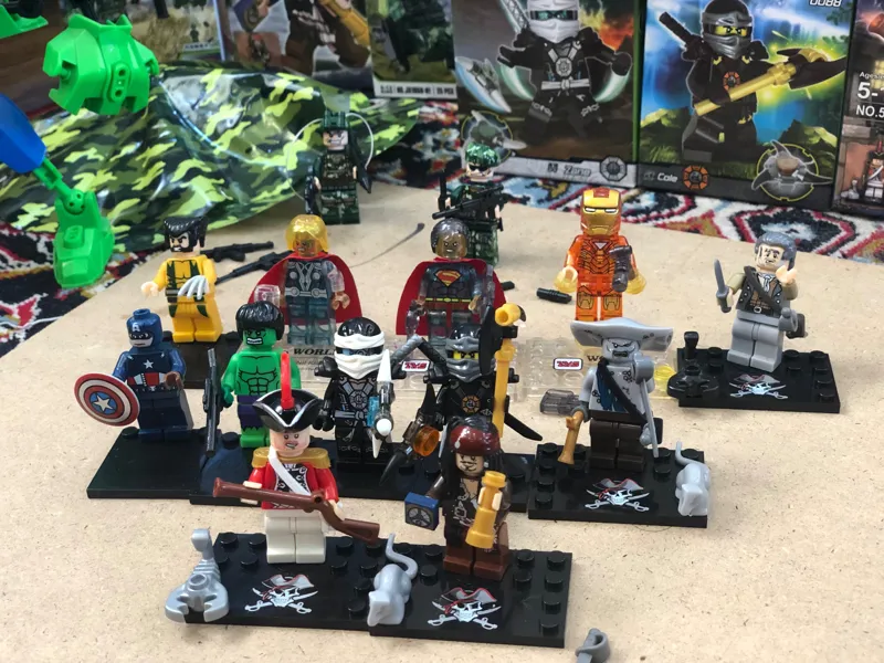 لگو های کوچک و بزرگ سالم