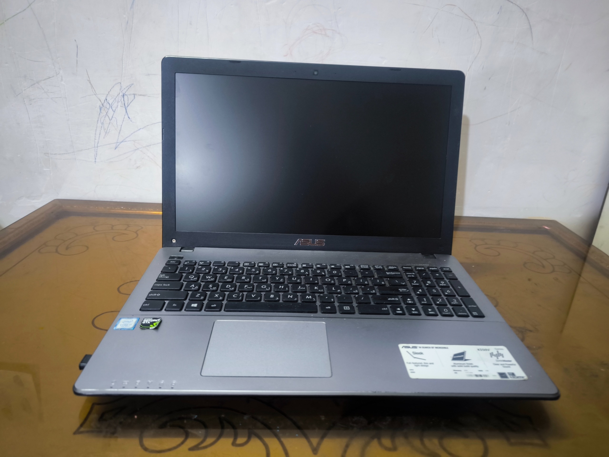 لپ تاپ asus k550v