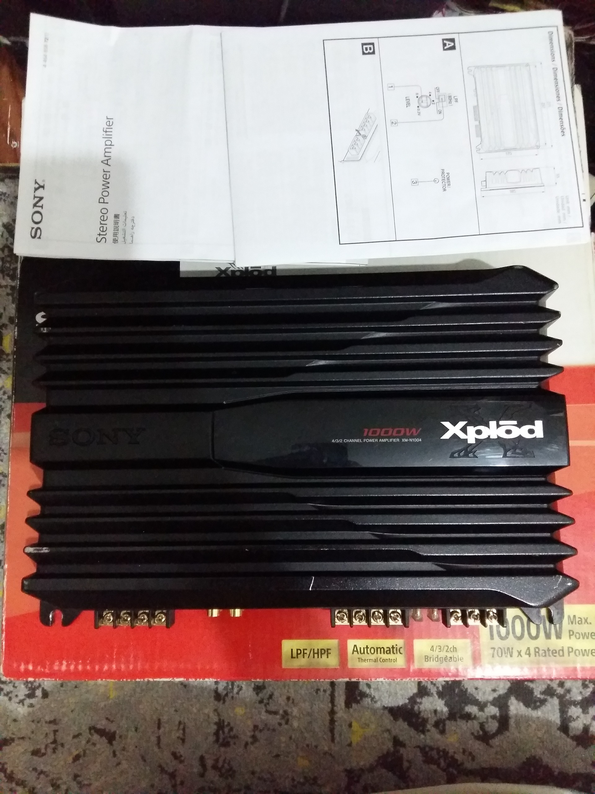 آمپیلی سونی XM-N1004