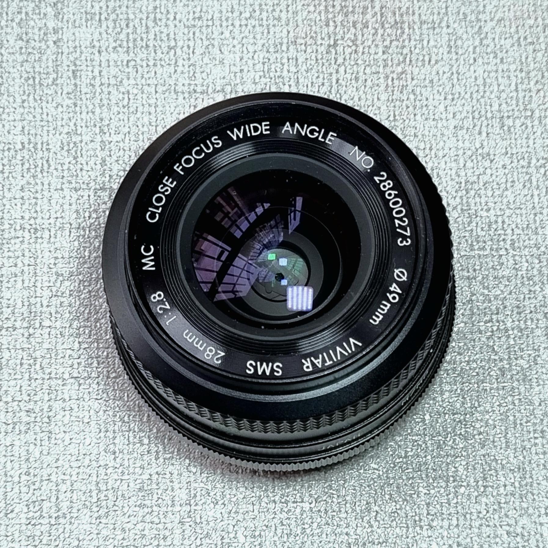 لنز آنالوگ واید مینولتا 28mm f2.8