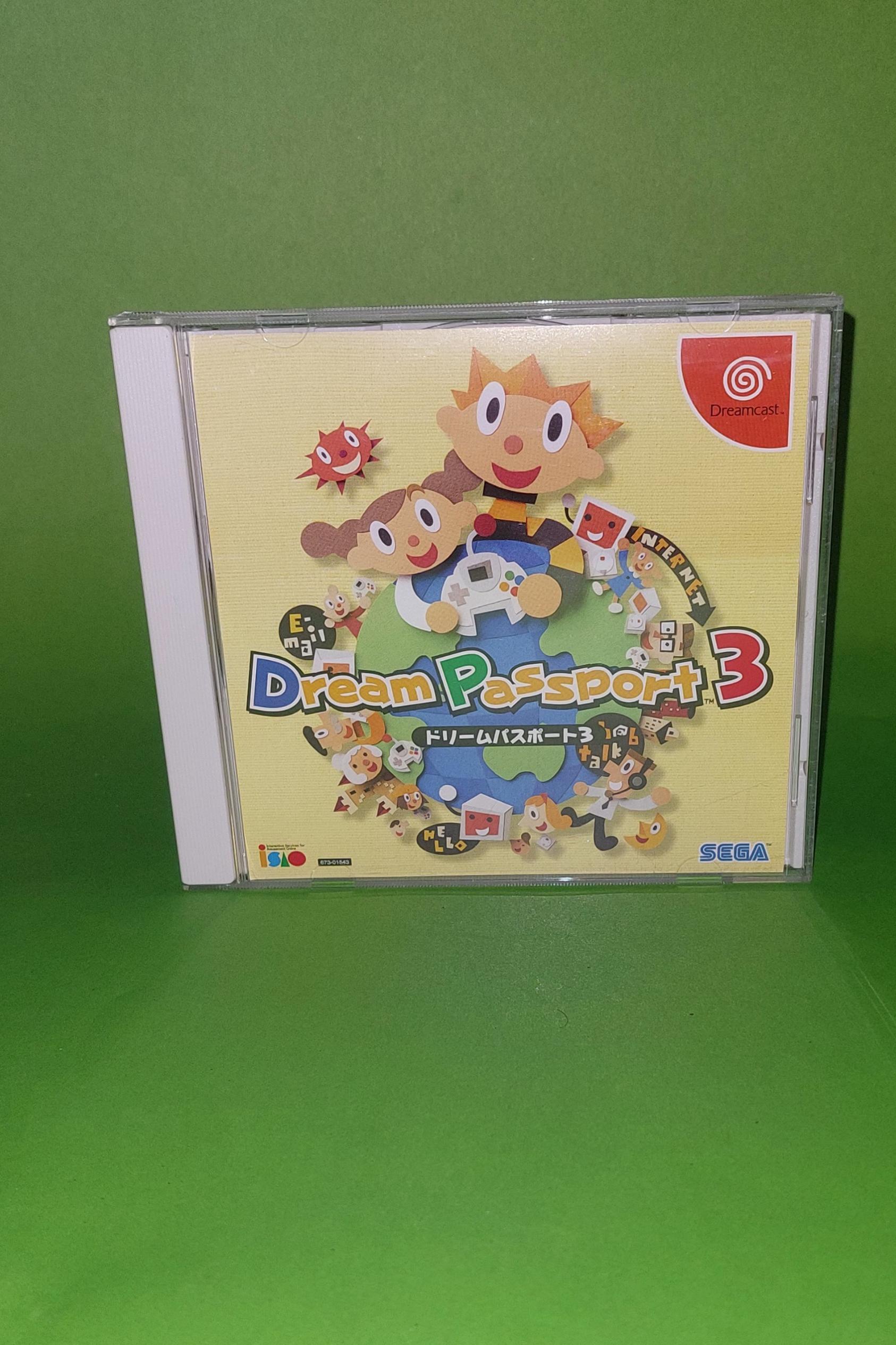 DREAM PASSPORT 3 SEGA DREAMCAST
