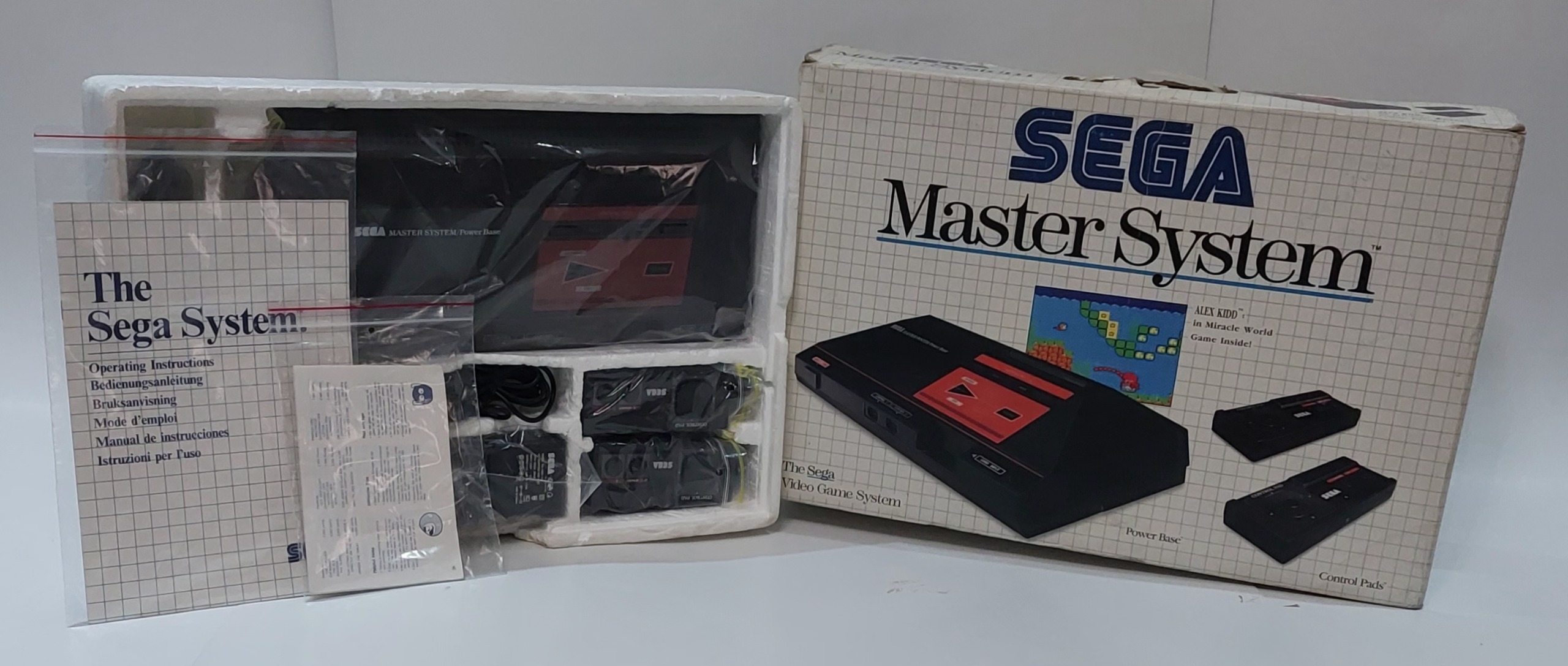 SEGA MASTER SYSTEM CONSOLE  PAL