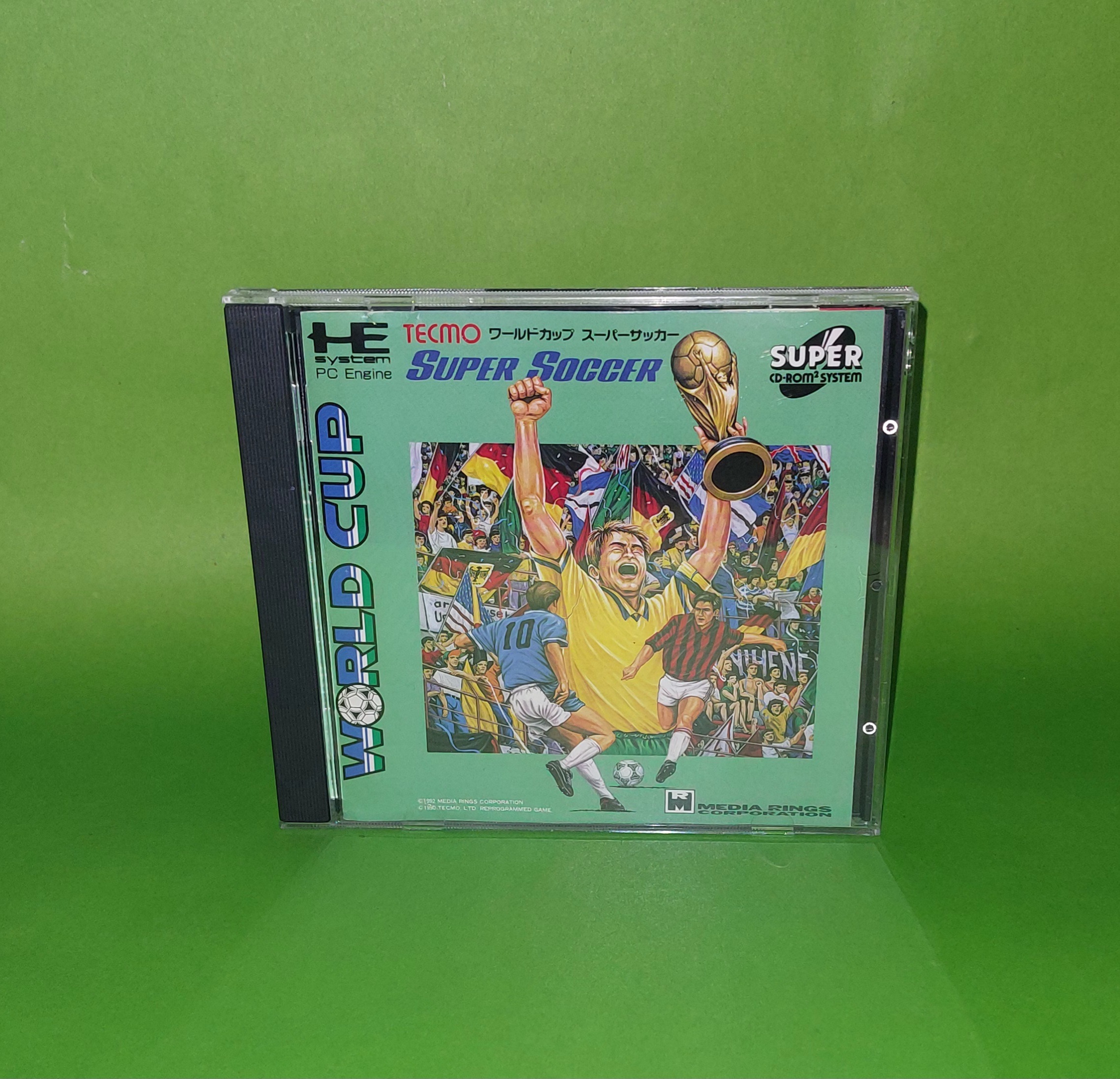 WORLD CUP SUPER CD ROM PC ENGINE