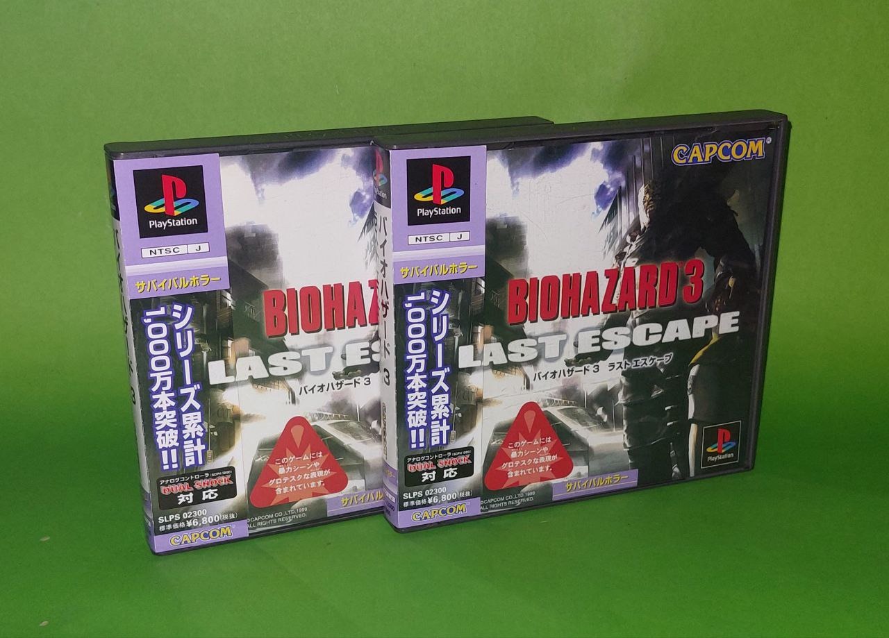 BIOHAZARD 3 PS1 ORGINAL