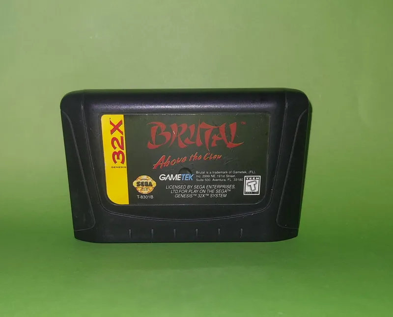 BRUTAL ABOVE THE CLOW SEGA 32X USA