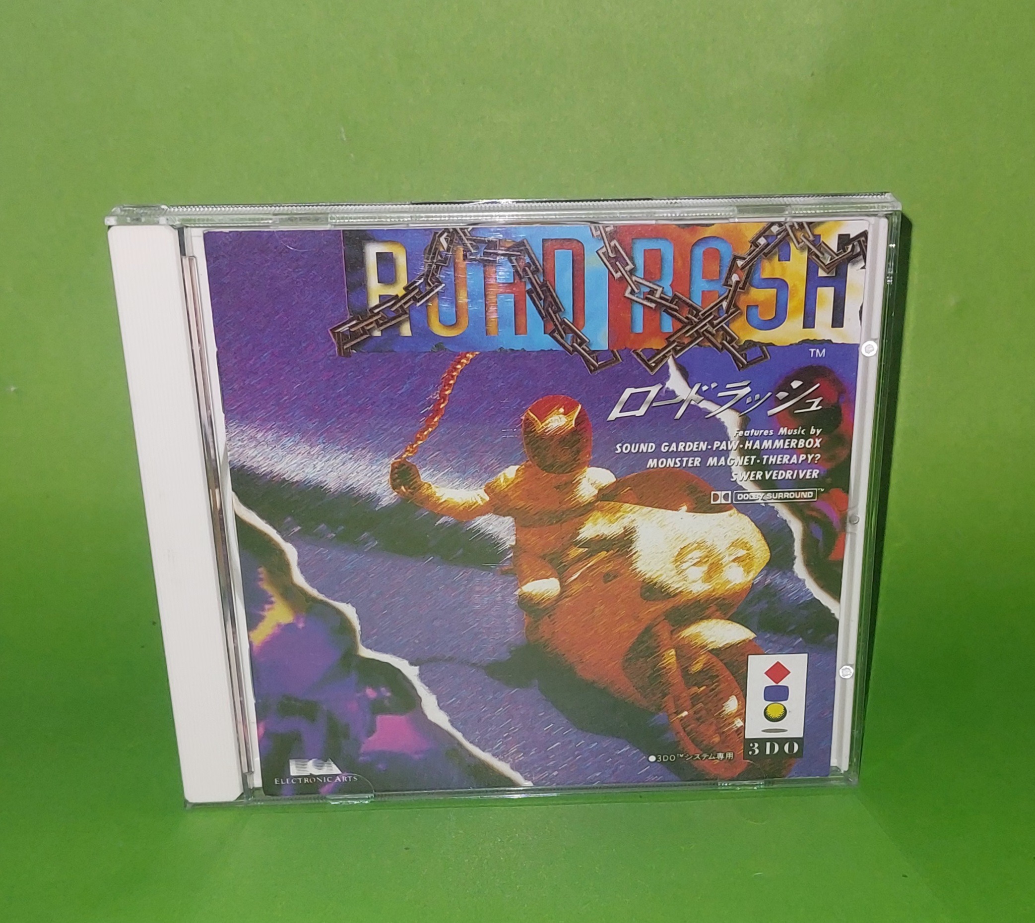 ROAD RASH PANASONIC 3DO GAME ORGINAL