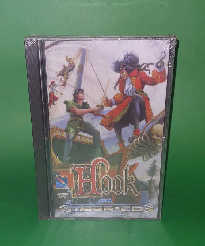 HOOK SEGA MEGA CD PAL GAME
