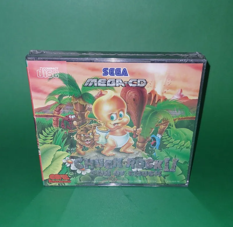 CHUCK ROCK 2 SEGA MEGA CD PAL