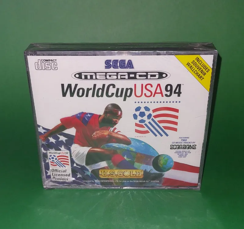 WORLD CUP USA 94 SEGA MEGA CD PAL GAMES