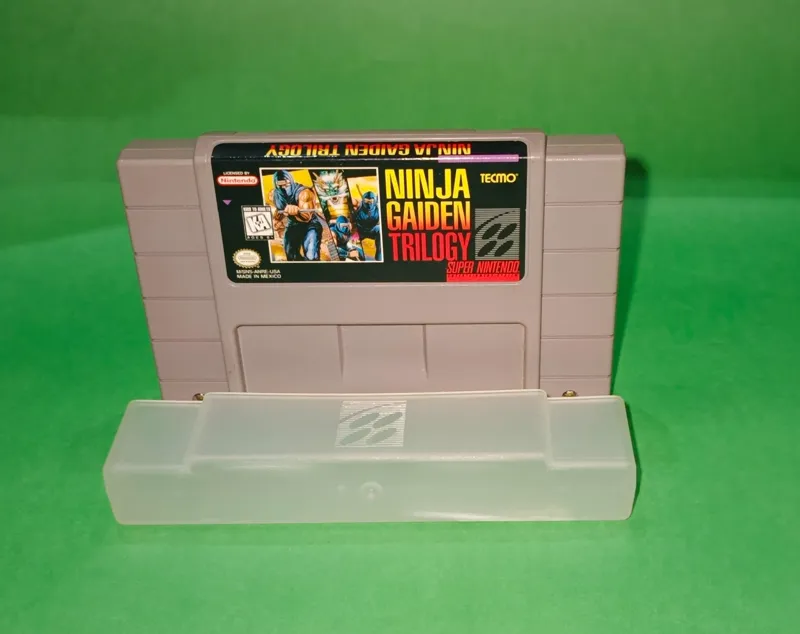 SUPER NINTENDO SNES NINJAGAIDEN TRILOGY USAVERGEN