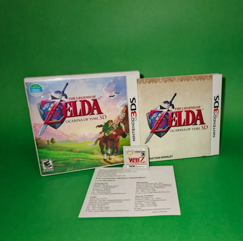 THE LEGEND OF ZELDA OCARINA OF TIME NINTENDO 3DS