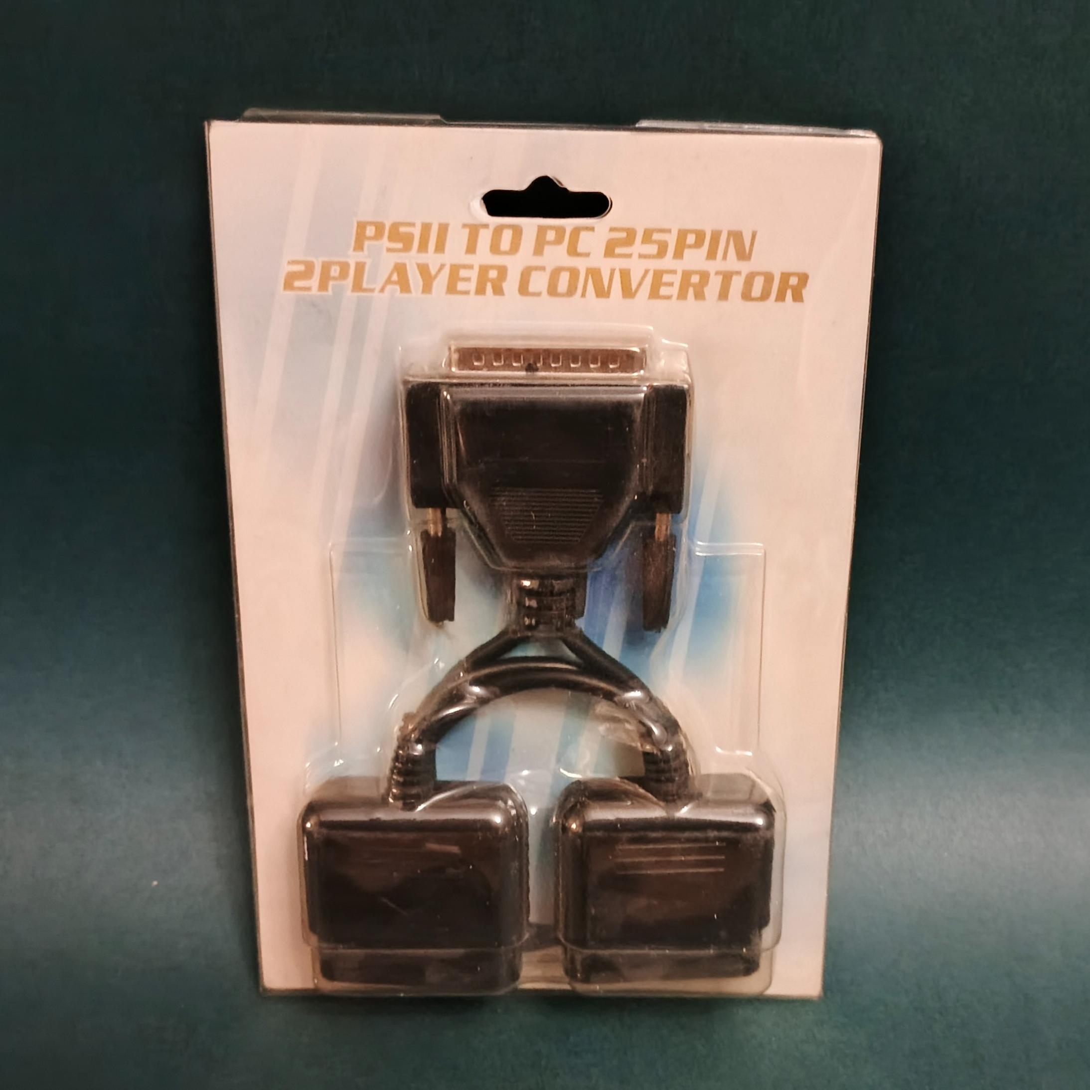 تبدیل PS2 TO PC 25 PIN 2PLAYER CONVERTOR