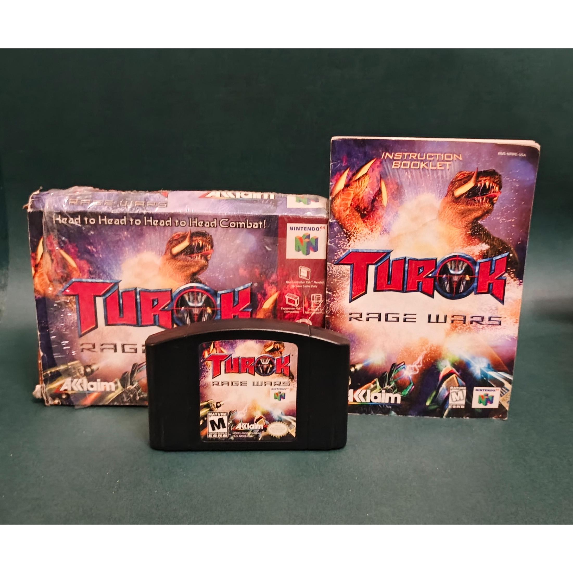 TUROK RAGE WARS NINTENDO 64 USA