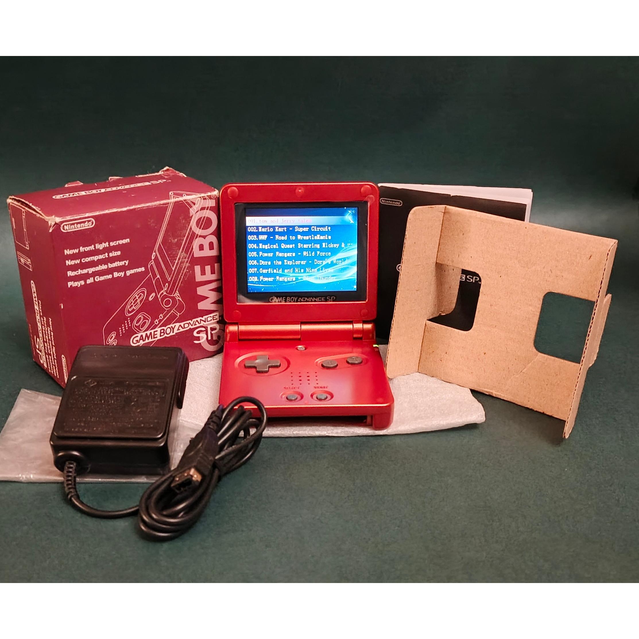 GAME BOY ADVANCE SP COMPELET BOX