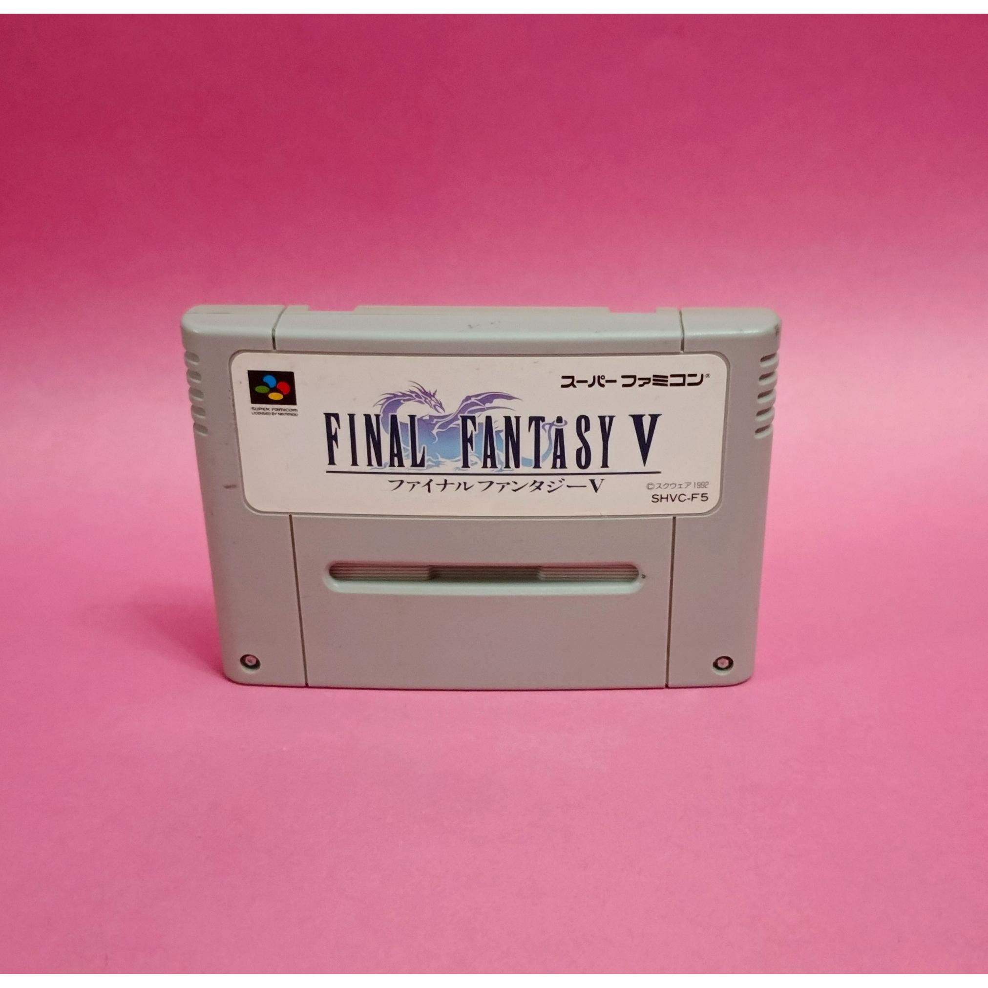 FINAL FANTASY V SUPER NINTENDO JAPON