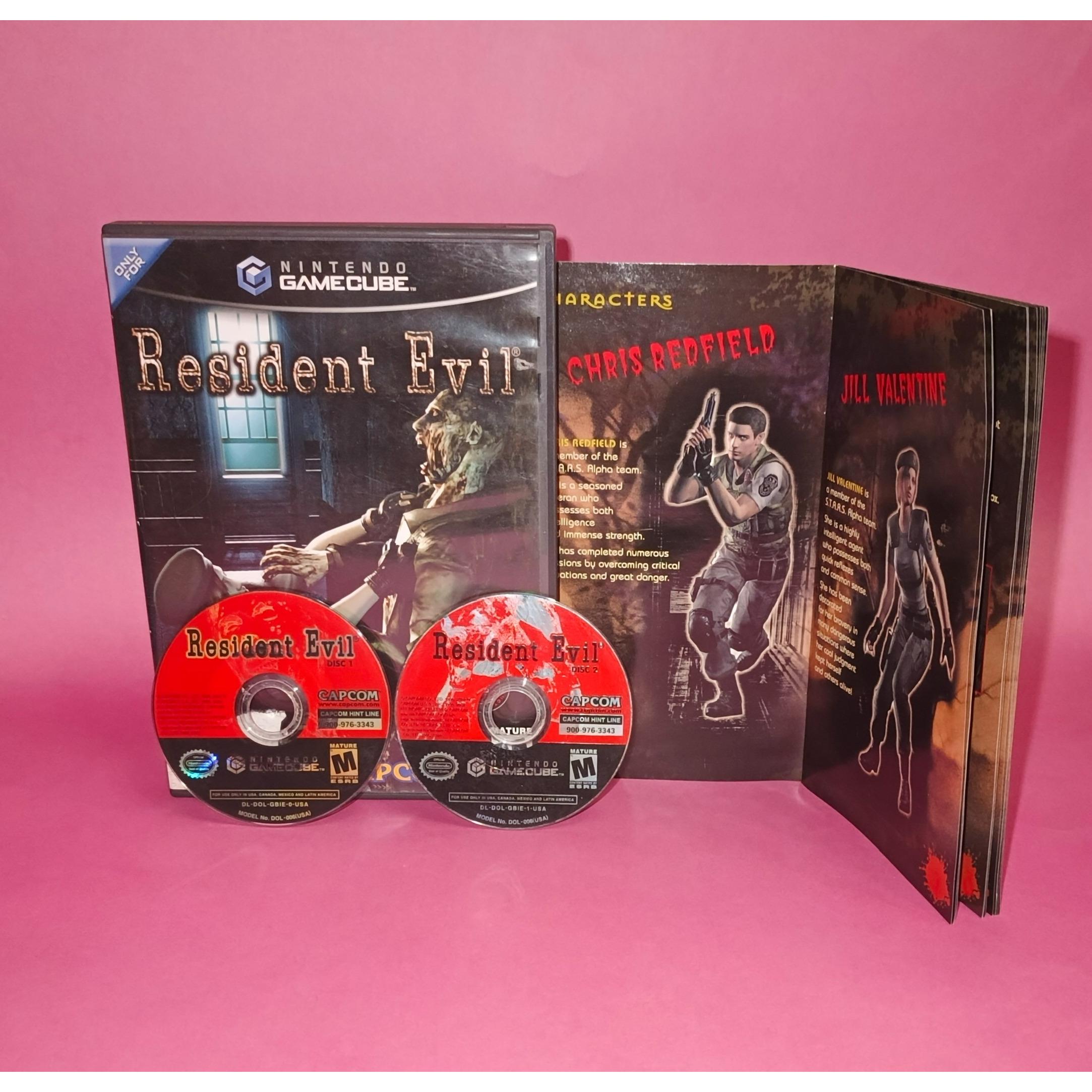RESIDENT EVIL GAME CUBE USA VERGEN