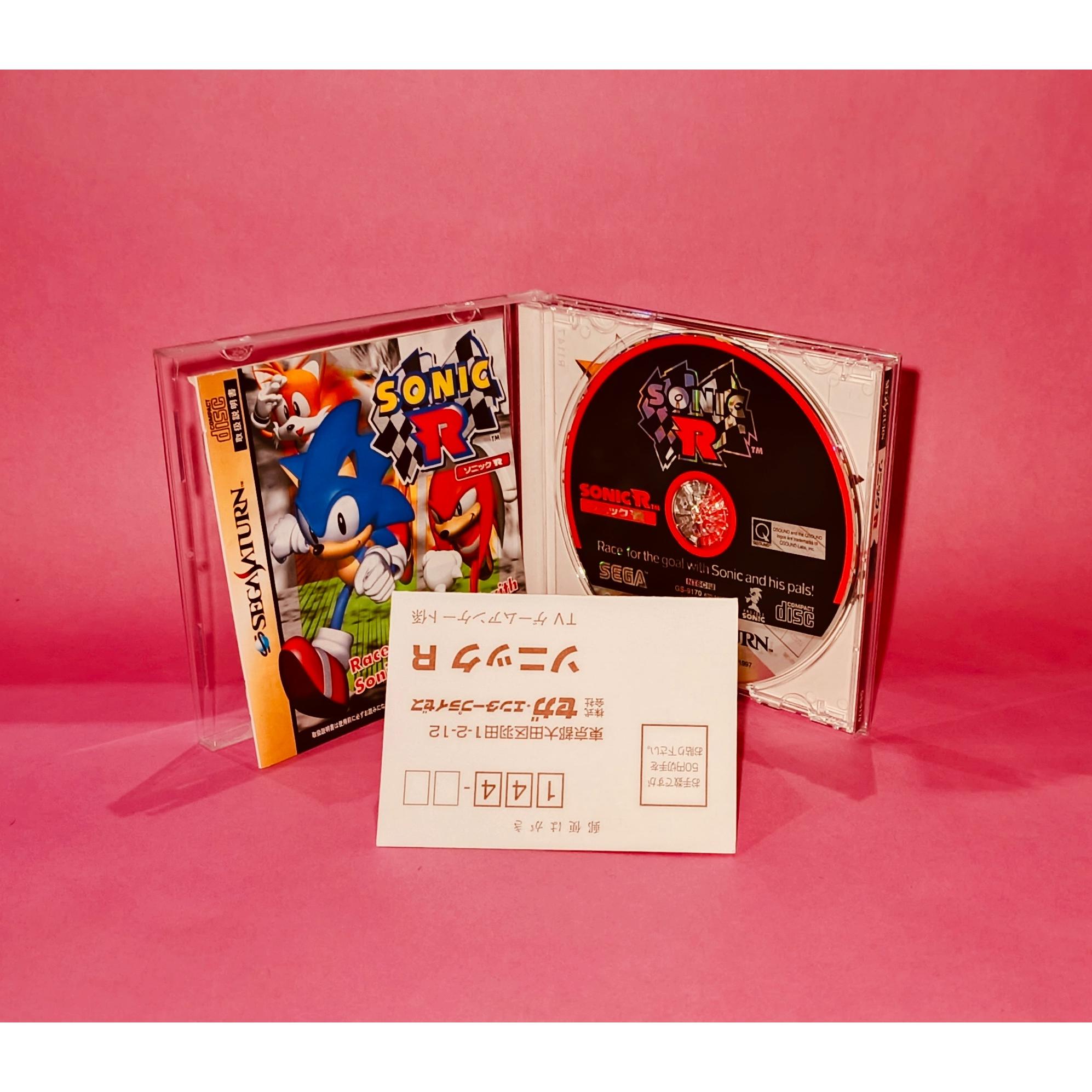 SONIC R SEGA SATURN JAPAN GAME