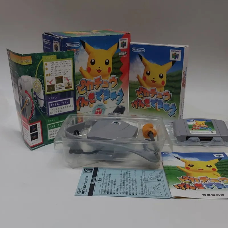 PIKACHU HEADPHOE NINTENDO 64 LIMITED EDITION