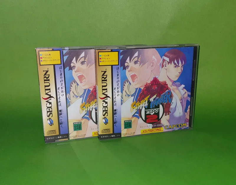 STREET FIGHTER ZERO 2 SEGA SATURN