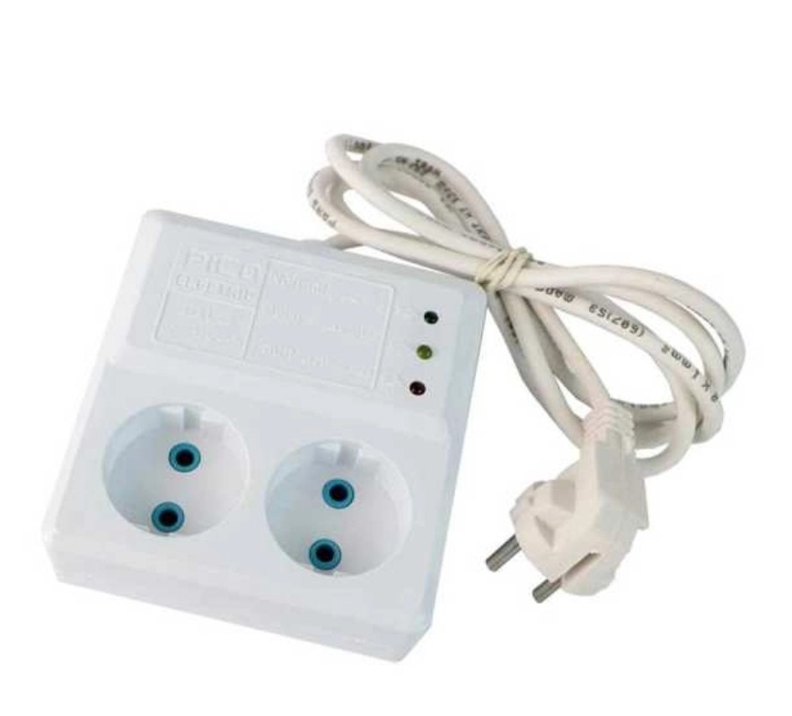 محافظ ولتاژ دو خانه پیکو الکتریک مدل mv2k