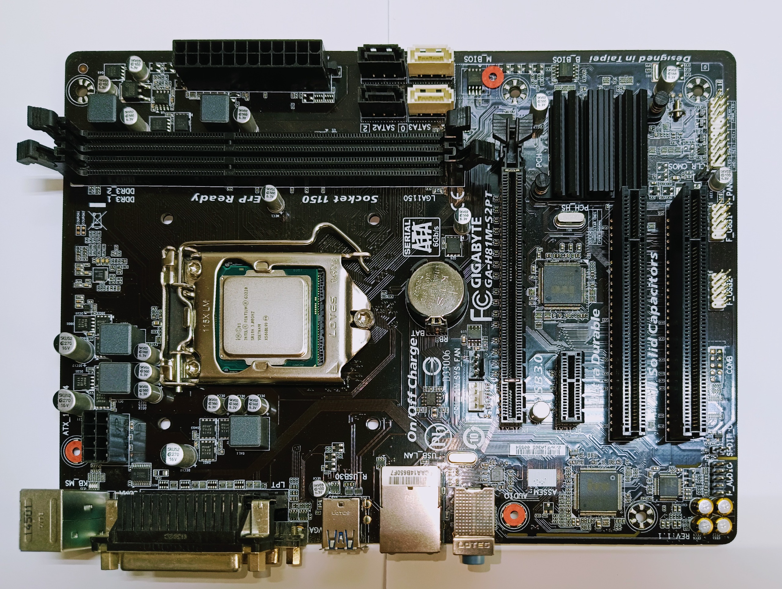 مادربرد گیگابایتGIGABYTE H81M-S2PT0