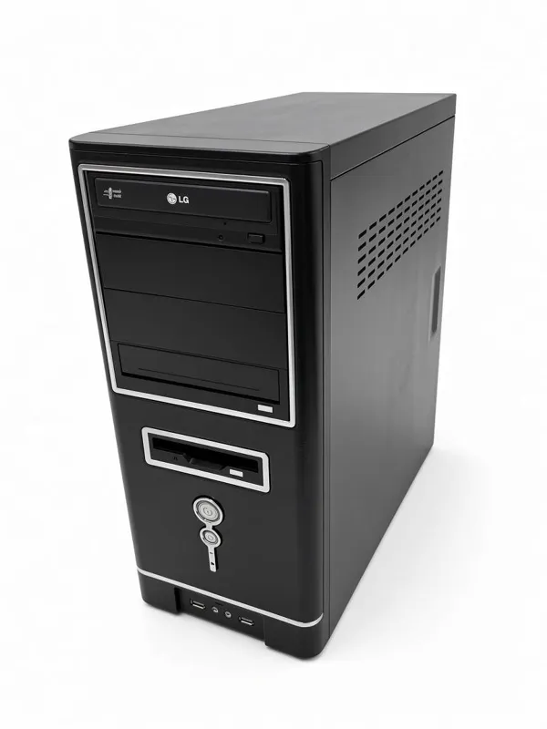 کیس کامپیوتر دسکتاپ اقتصادی مشکی
