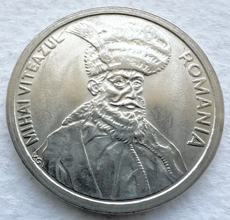 تک سکه زیبا و نایاب خارجی 100 لی رومانی (1993)