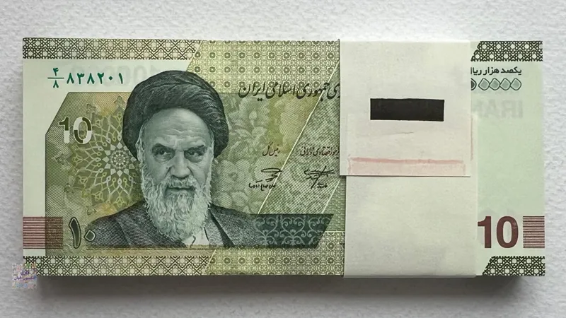 بسته کامل اسکناس 100000 ریال جدید نزولی 81-82-83