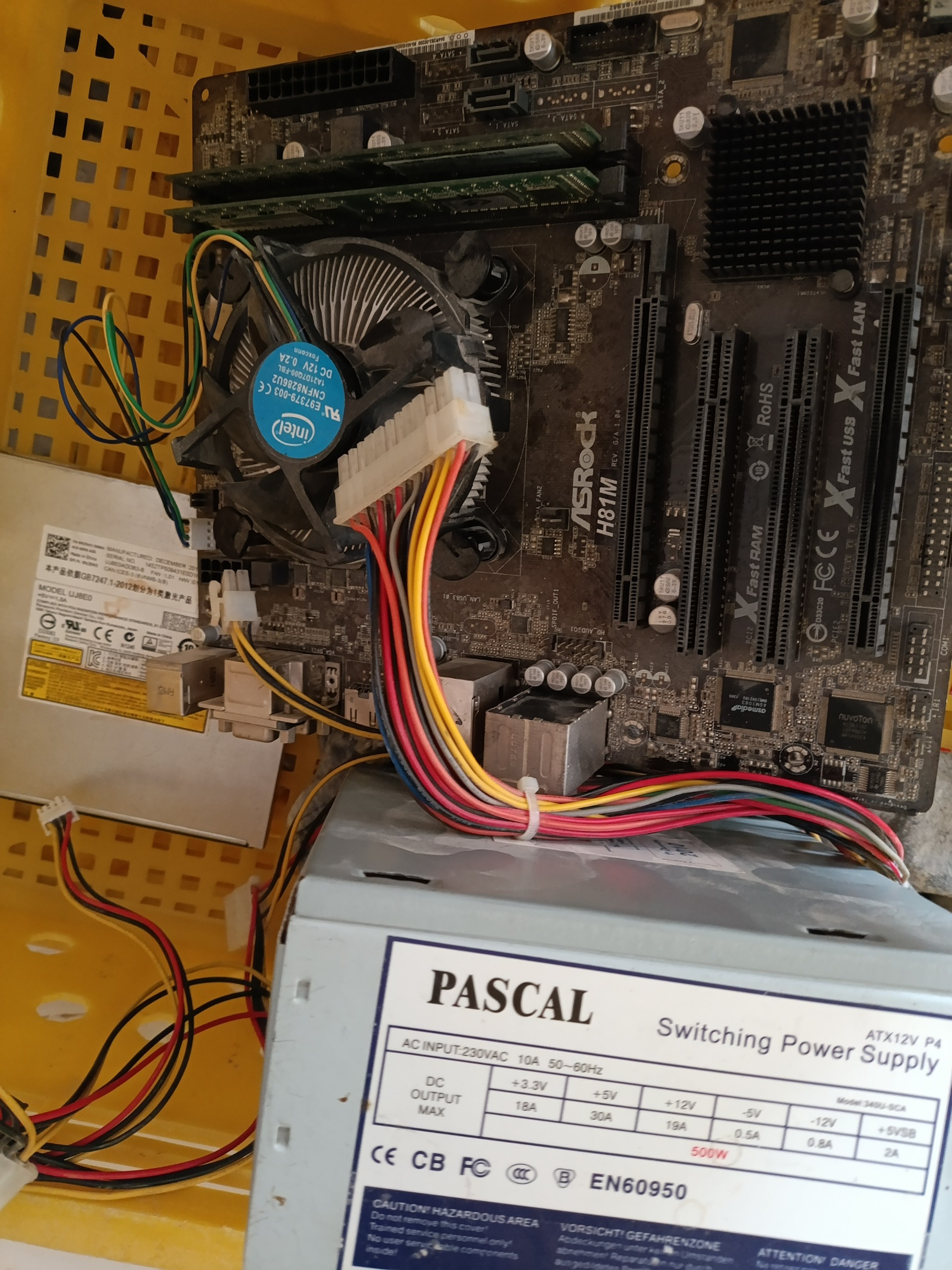 باندل H81 cpu 4160