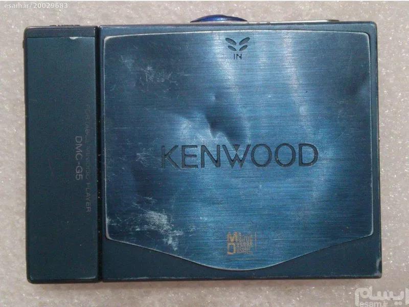 واکمن بدنه فلزی مدل MD KENWOOD DMC-G5 اصل ژاپن