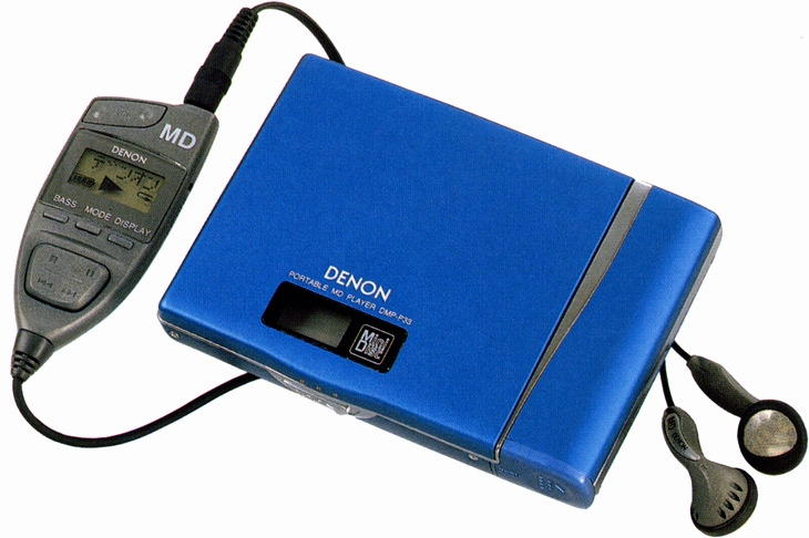 واکمن بدنه فلزی مدل MD DENON DMP-P33 اصل ژاپن