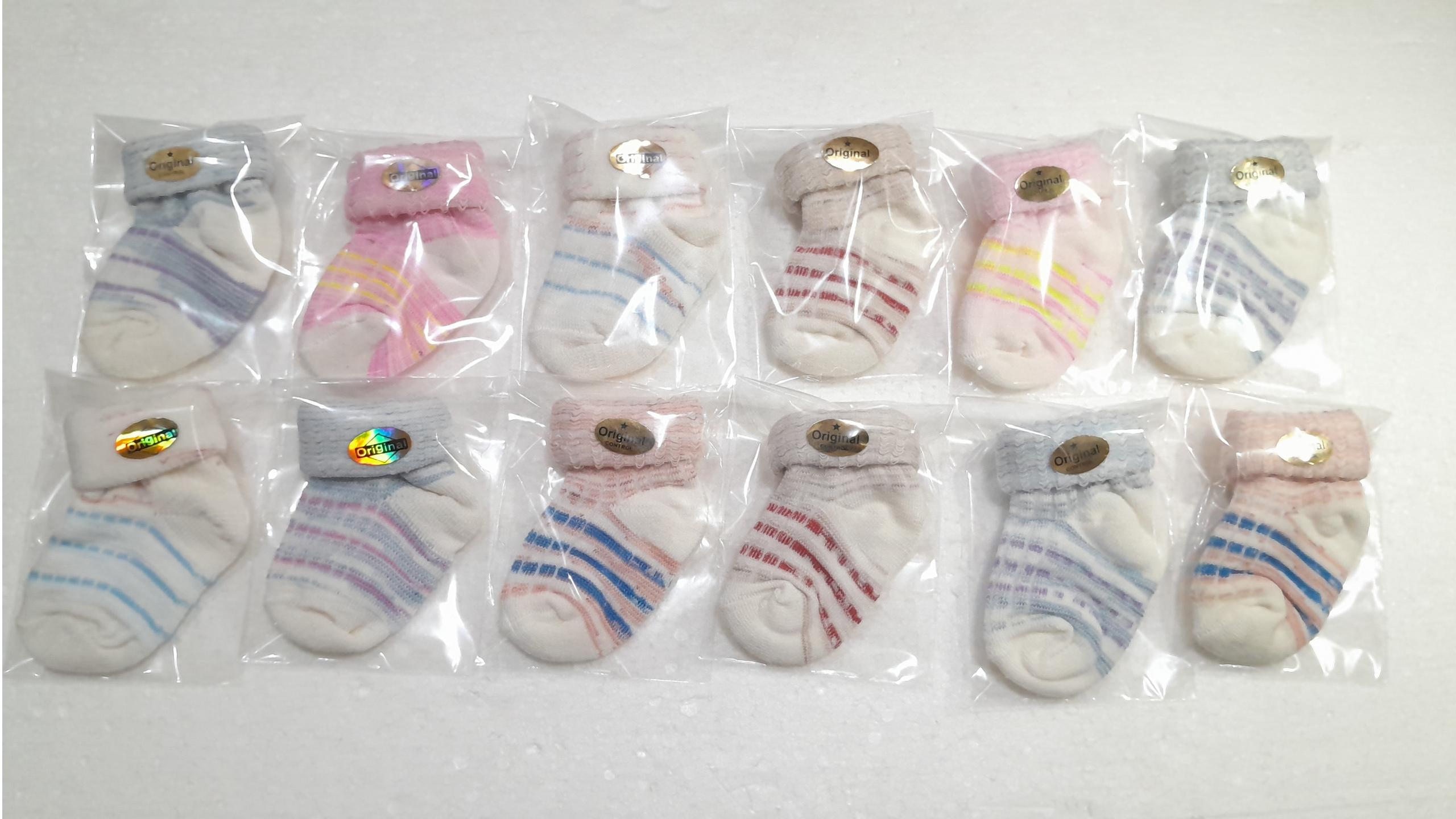 12 جفت جوراب نوزادی