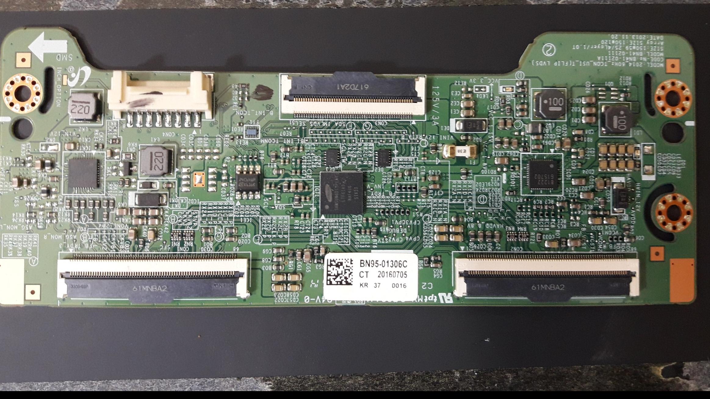 برد تیکان تلویزیون سامسونگ مدل UA48K5850AW