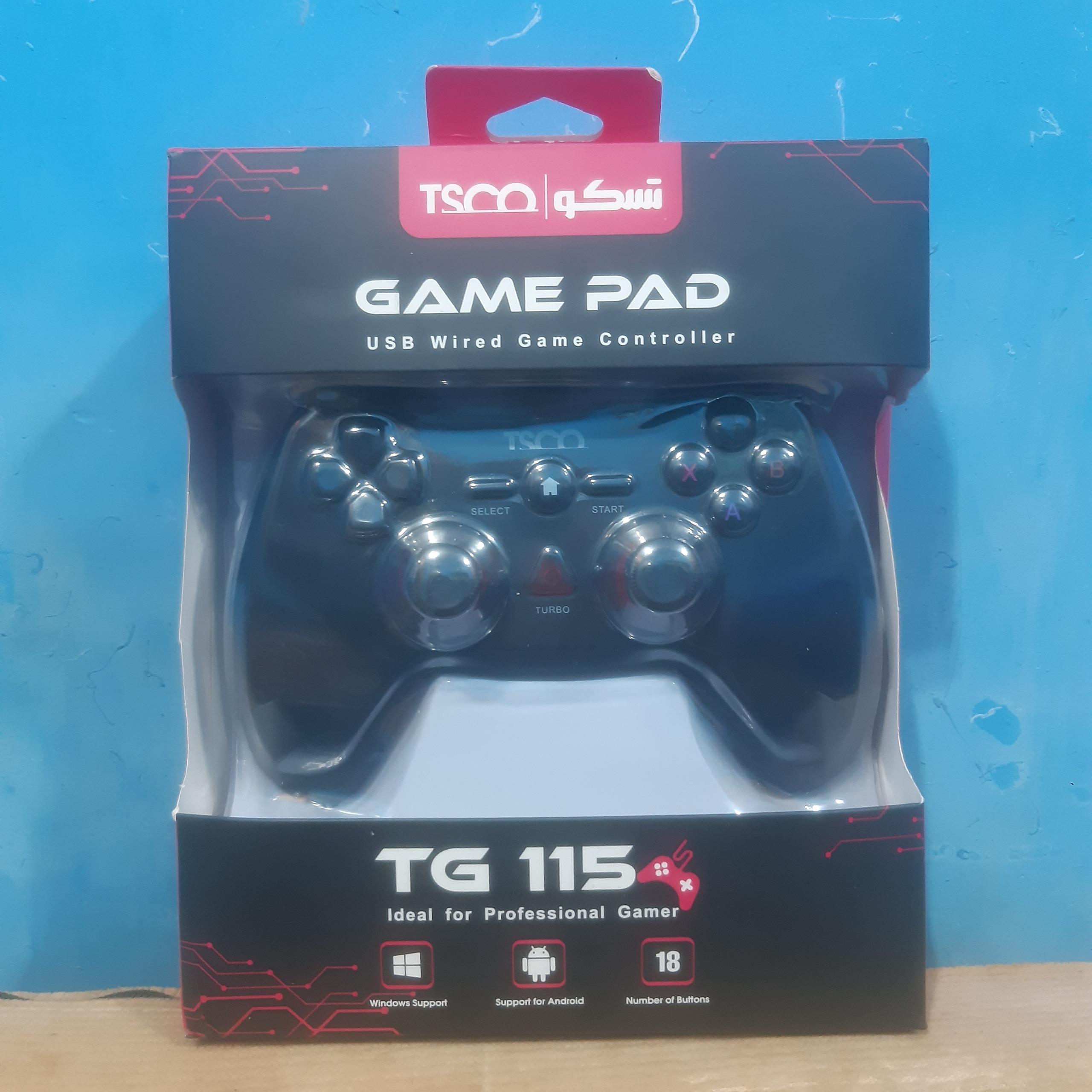 دسته بازی تسکو مدل TG 115 پلمپ