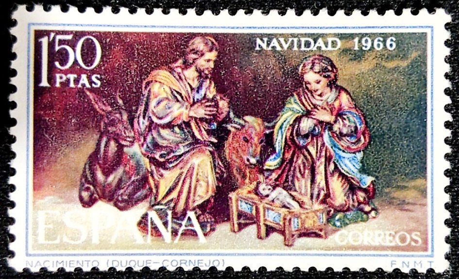 سری تکی کریسمس اسپانیا 1966 میلادی!