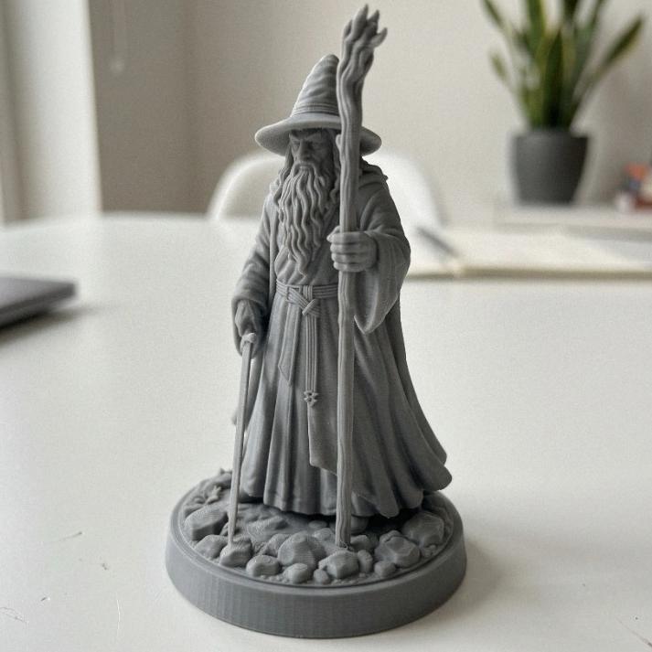 فیگور Gandalf ارباب حلقه ها رنگ نقره ای