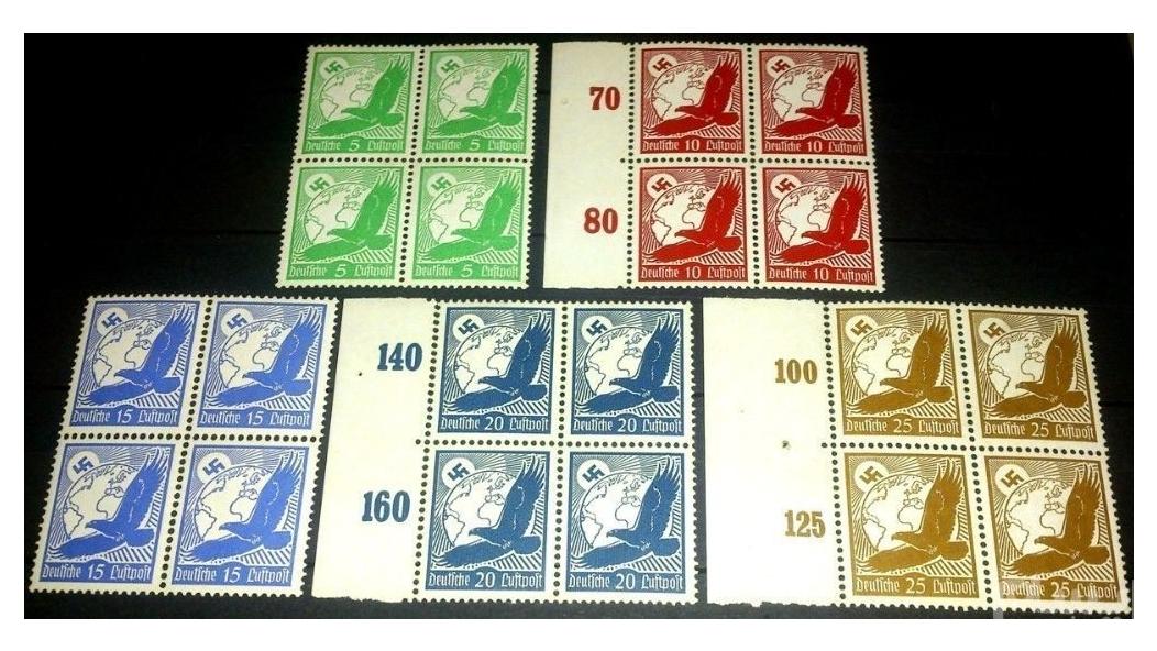 آلمان رایش 1934 Airmail / کاتالوگ 500 یورو!!