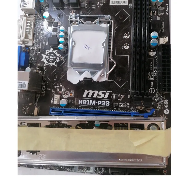 مادربرد MSI H81M-p33 نسل 4