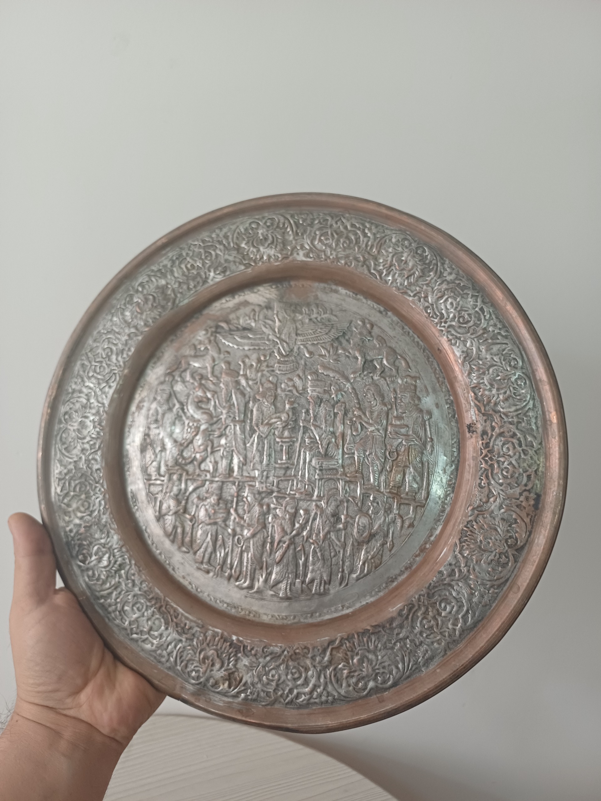 سینی مسی قلم قطر 30
