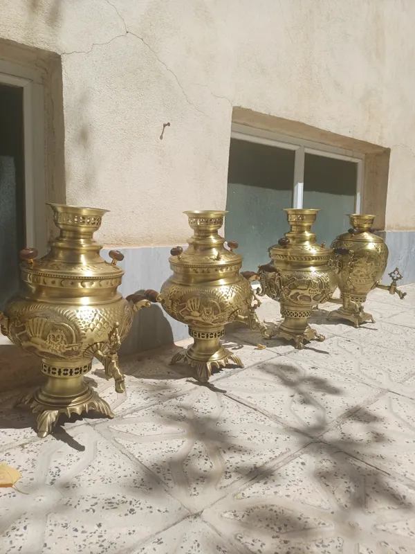 سماور زغالی 6لیتری قلم قیمت تکی