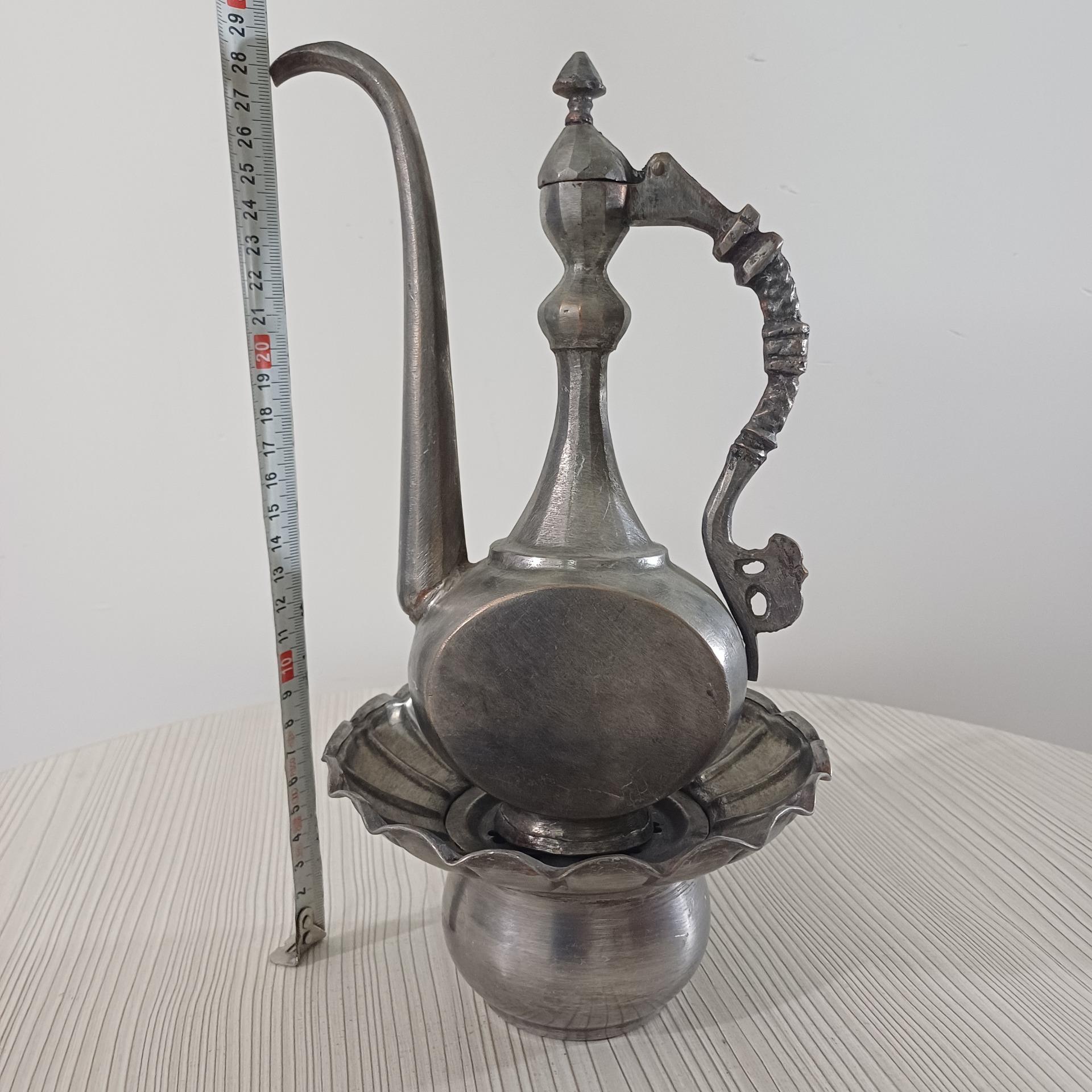 آفتابه لگن مسی چکشی دست ساز مدل کتابی